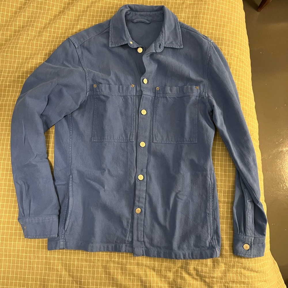 Men's M Zara Chore Coat / Overshirt/ Shacket in Blue